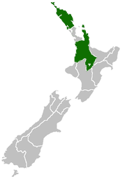 Nz Map Northland&Waikato