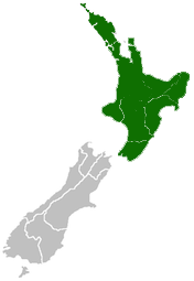 Nz Map North Island