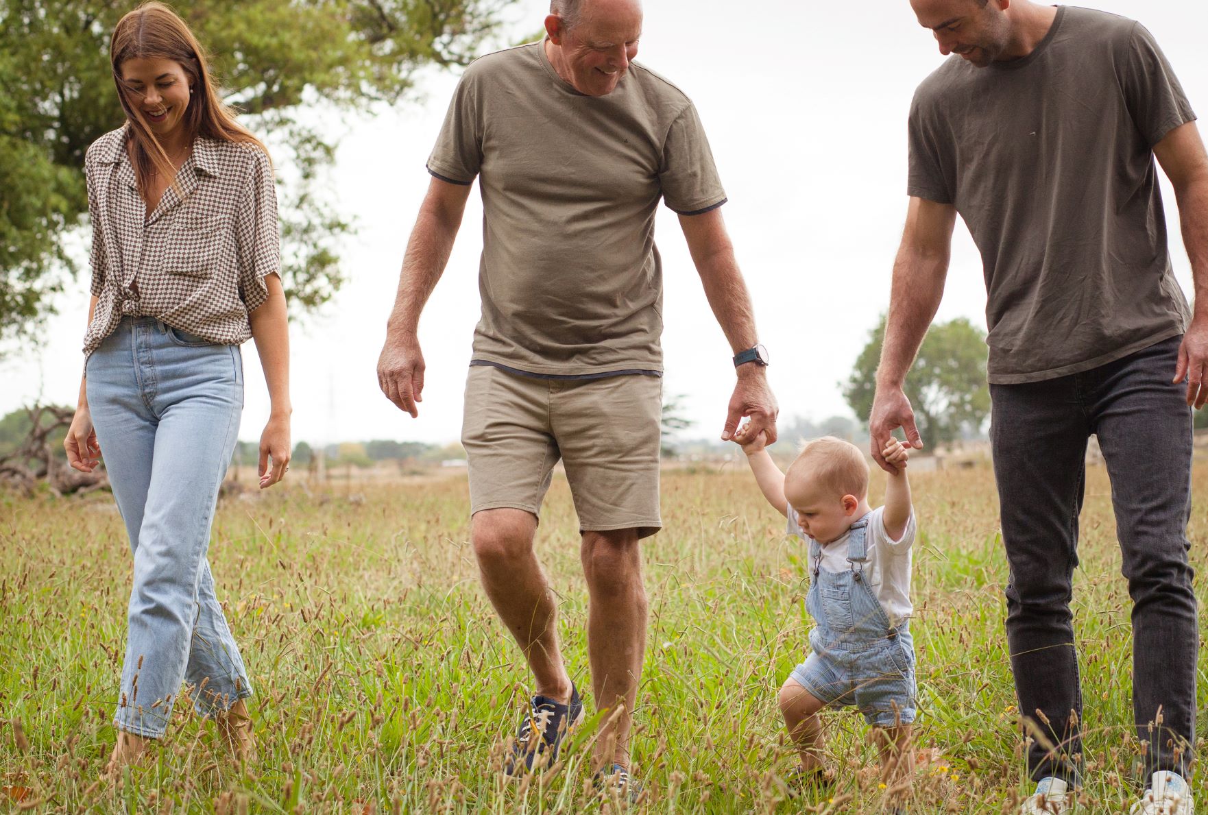 Family On Farm