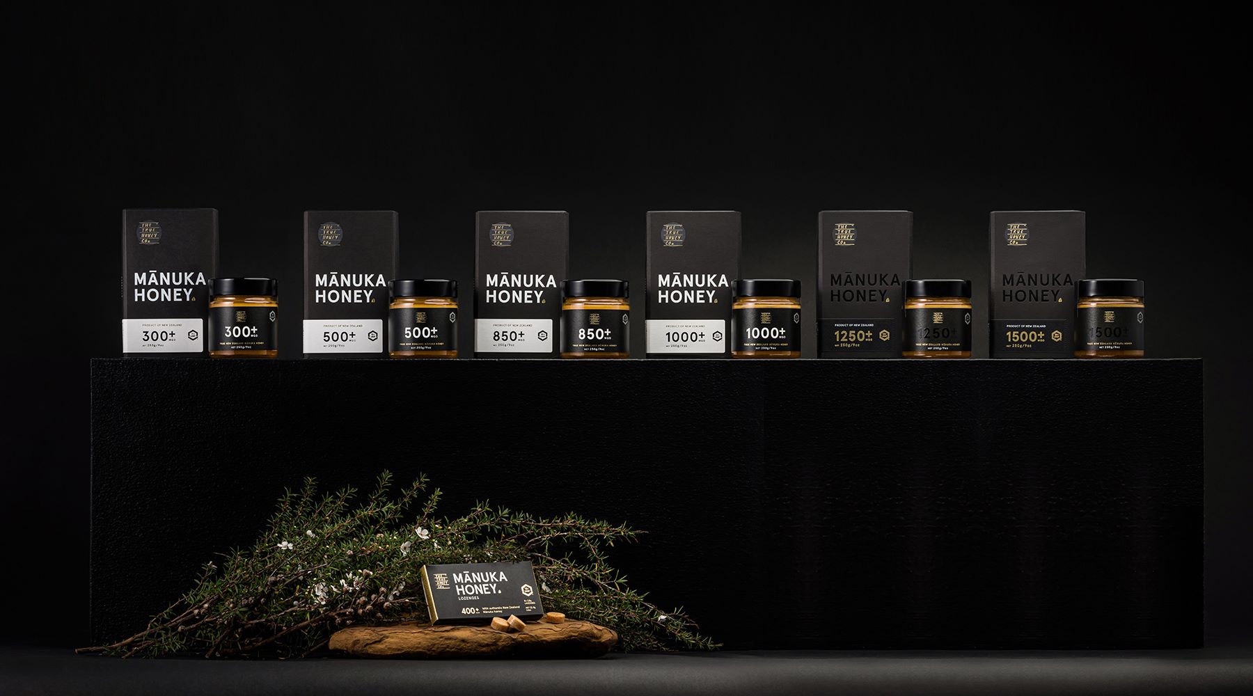 The True Honey Manuka range