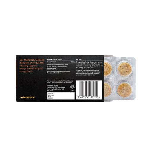 Manuka honey lozenges